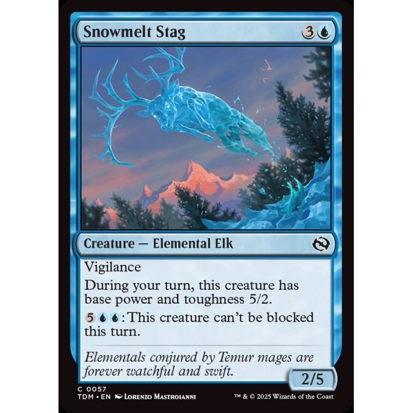 画像2: 雪解けの牡鹿/Snowmelt Stag (2)