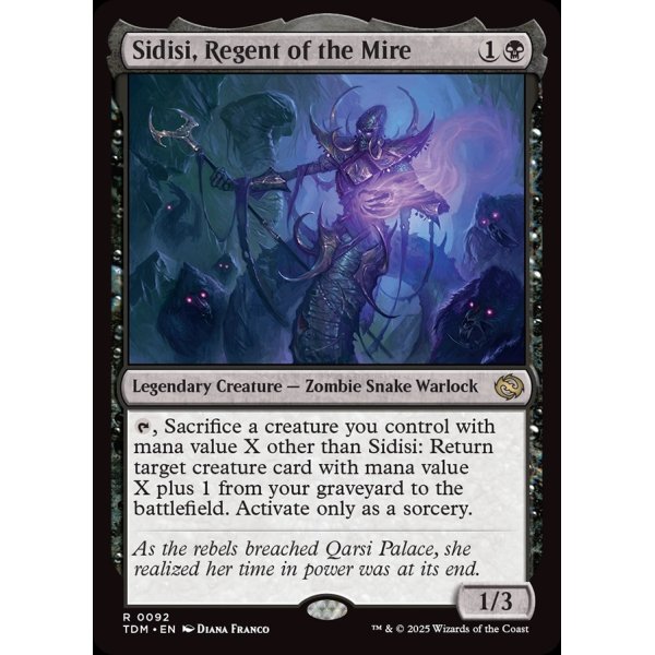 画像2: ぬかるみの執政、シディシ/Sidisi, Regent of the Mire (2)