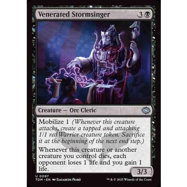 画像2: 敬慕される嵐唱者/Venerated Stormsinger (2)