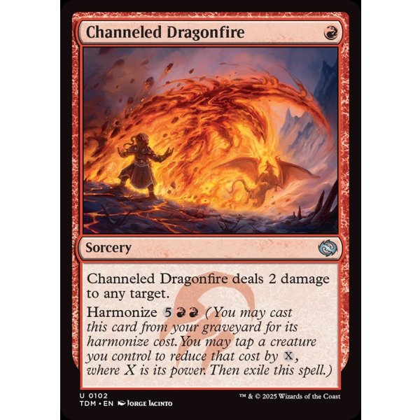 画像2: 引き出された龍火/Channeled Dragonfire (2)