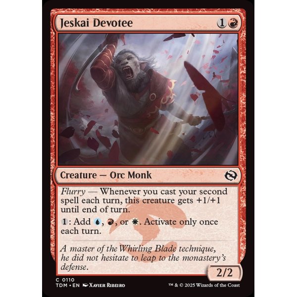 画像2: ジェスカイの信奉者/Jeskai Devotee (2)