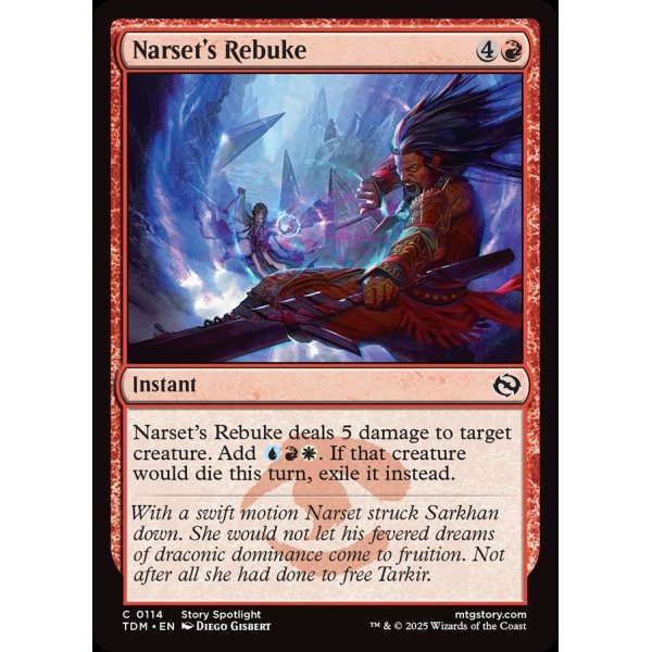 画像2: ナーセットの叱責/Narset's Rebuke (2)