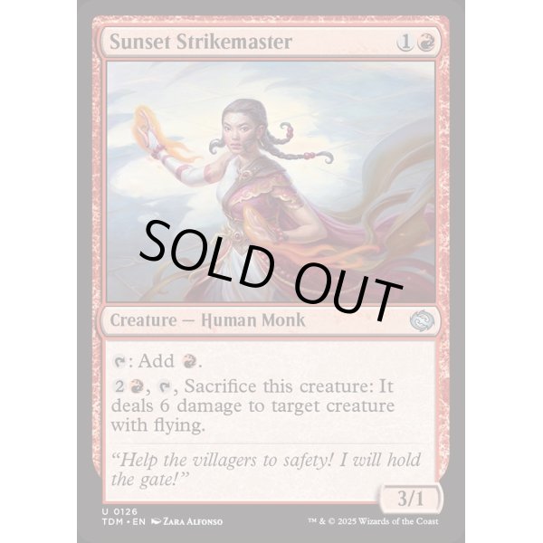 画像2: 夕日の拳聖/Sunset Strikemaster (2)