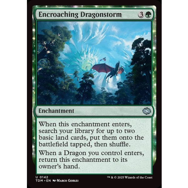 画像2: 侵食するドラゴンの嵐/Encroaching Dragonstorm (2)