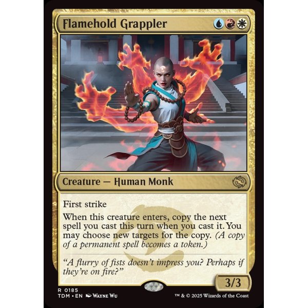 画像2: 担炎の闘士/Flamehold Grappler (2)