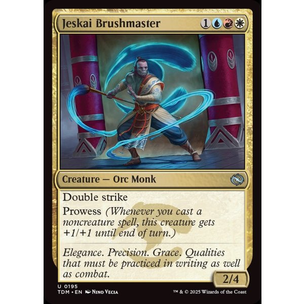 画像2: ジェスカイの神筆/Jeskai Brushmaster (2)