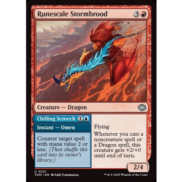 画像2: ルーン鱗の嵐孵り/Runescale Stormbrood (2)