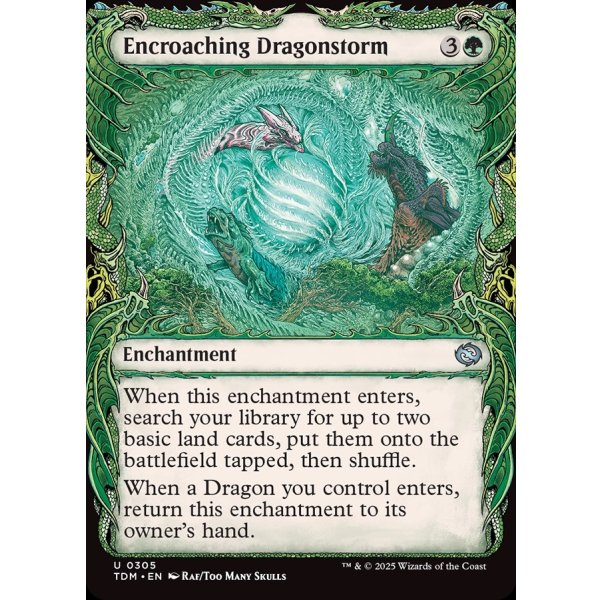 画像2: 侵食するドラゴンの嵐/Encroaching Dragonstorm (2)