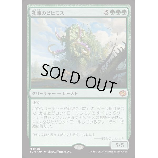 画像1: 孔蹄のビヒモス/Craterhoof Behemoth (1)