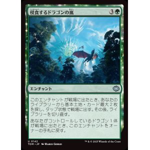 画像: 侵食するドラゴンの嵐/Encroaching Dragonstorm