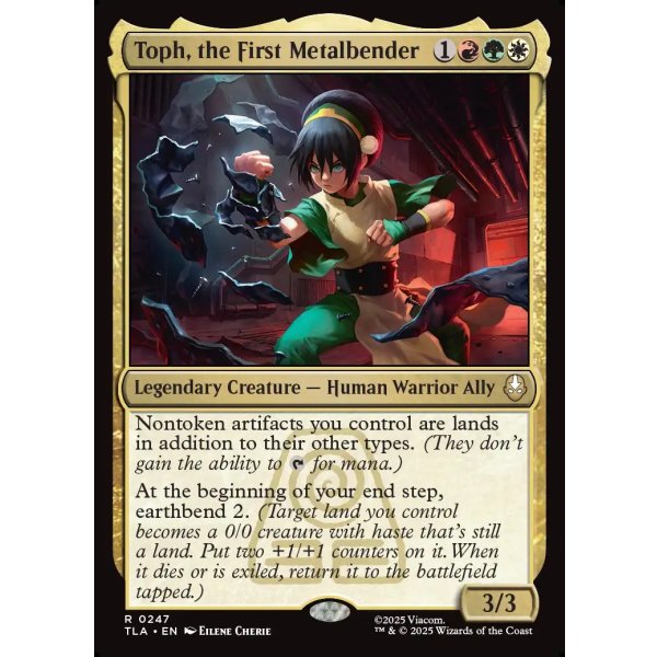 画像2: 最初の金属のベンダー、トフ/Toph, the First Metalbender (2)