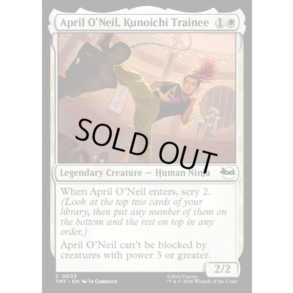 画像2: 見習いくノ一、エイプリル・オニール/April O'Neil, Kunoichi Trainee (2)