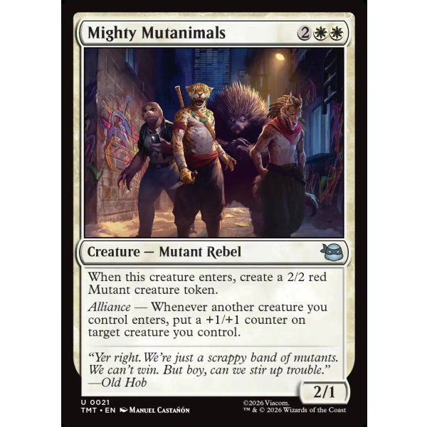 画像2: マイティ・ミュータニマルズ/Mighty Mutanimals (2)