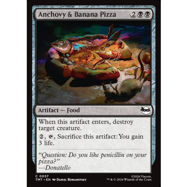 画像2: アンチョビとバナナのピザ/Anchovy & Banana Pizza (2)