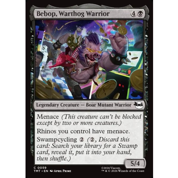 画像2: イボイノシシの猛者、ビーバップ/Bebop, Warthog Warrior (2)