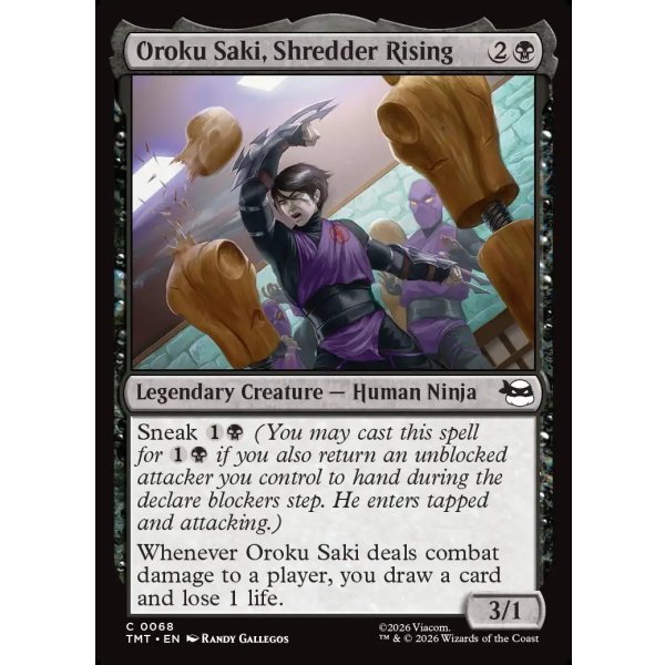 画像2: シュレッダーの誕生、オロク・サキ/Oroku Saki, Shredder Rising (2)