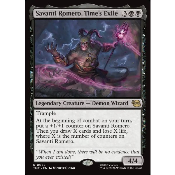 画像2: 時の牢獄を破りし者、サヴァンティ・ロメロ/Savanti Romero, Time's Exile (2)