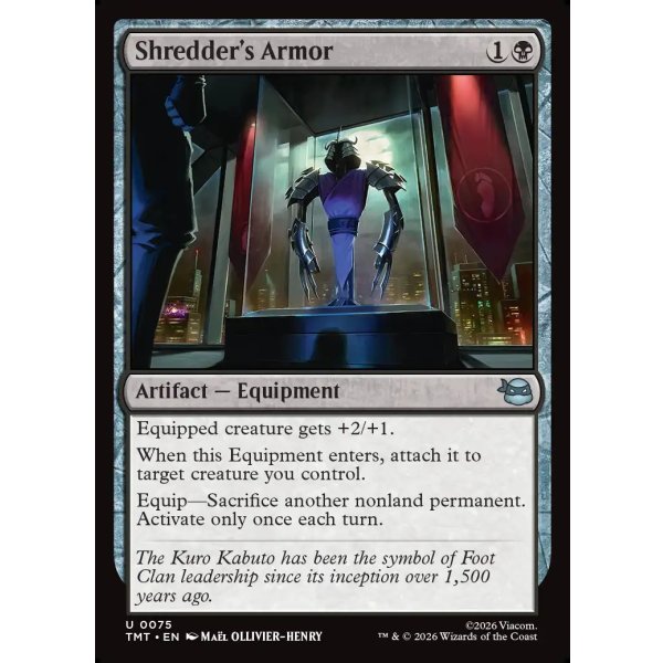 画像2: シュレッダーの甲冑/Shredder's Armor (2)