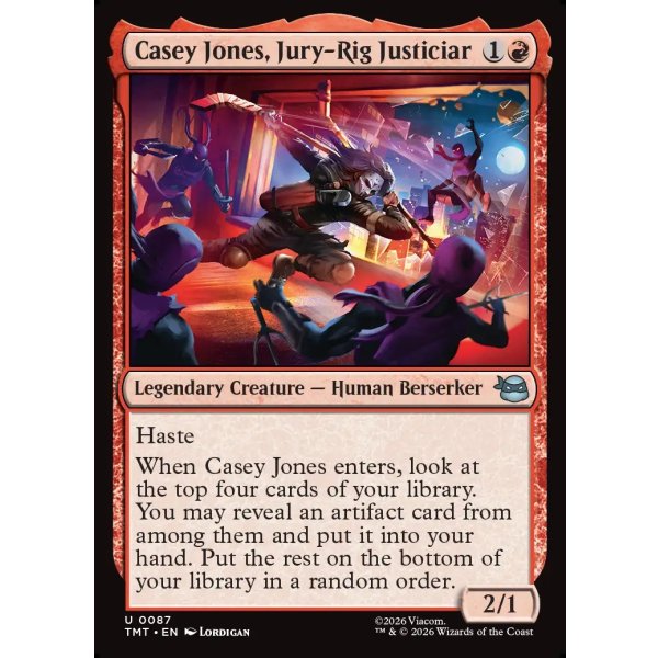 画像2: 即席ヒーロー、ケイシー・ジョーンズ/Casey Jones, Jury-Rig Justiciar (2)