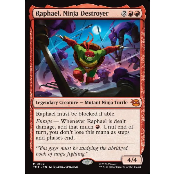 画像2: 破壊のニンジャ、ラファエロ/Raphael, Ninja Destroyer (2)