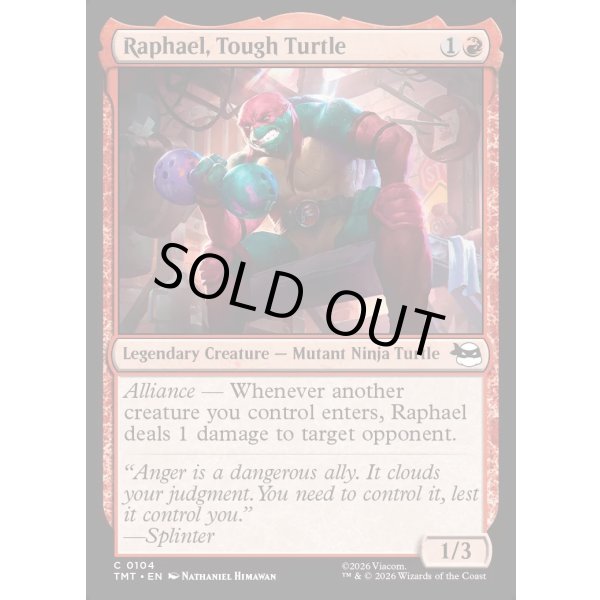 画像2: タフなタートル、ラファエロ/Raphael, Tough Turtle (2)