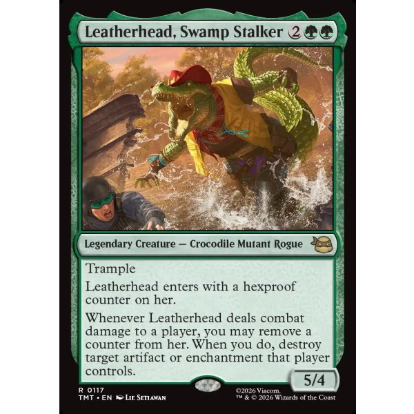 画像2: 沼地のハンター、レザーヘッド/Leatherhead, Swamp Stalker (2)