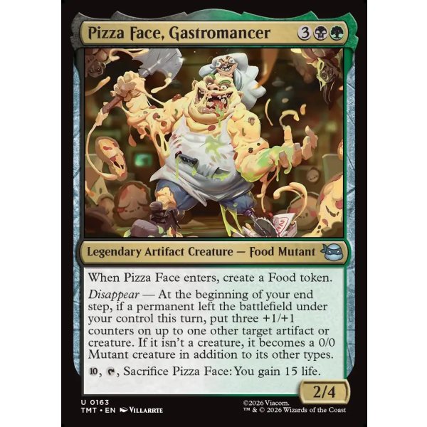 画像2: グルメの魔術師、ピザフェイス/Pizza Face, Gastromancer (2)