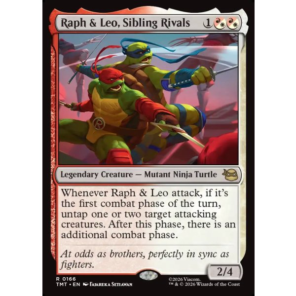 画像2: 兄弟でありライバル、ラフとレオ/Raph & Leo, Sibling Rivals (2)