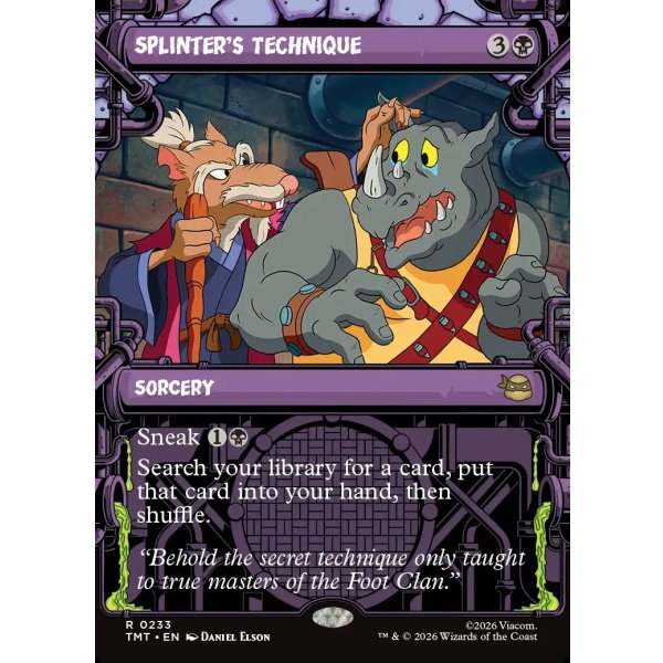 画像2: スプリンターの奥義/Splinter's Technique (2)