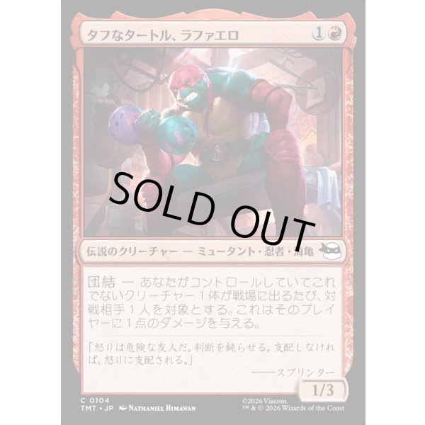 画像1: タフなタートル、ラファエロ/Raphael, Tough Turtle (1)