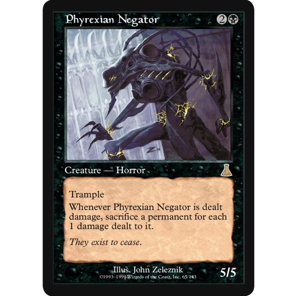 画像2: ファイレクシアの抹殺者/Phyrexian Negator (2)