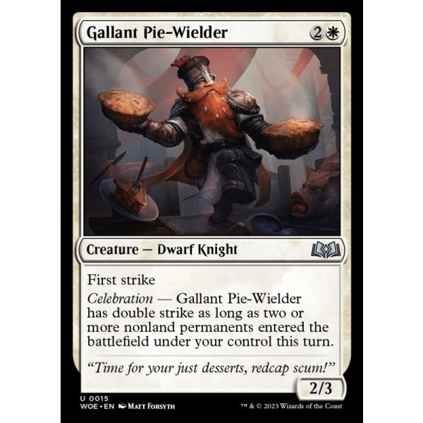 画像2: 勇敢なパイ使い/Gallant Pie-Wielder (2)