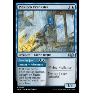 画像: 《錠前破りのいたずら屋/Picklock Prankster(0064)》【ENG】[WOE青U]