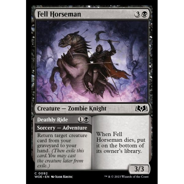画像2: 不吉な騎手/Fell Horseman (2)