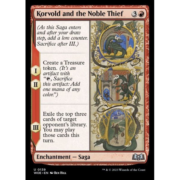 画像2: コルヴォルドと高貴なる盗賊/Korvold and the Noble Thief (2)
