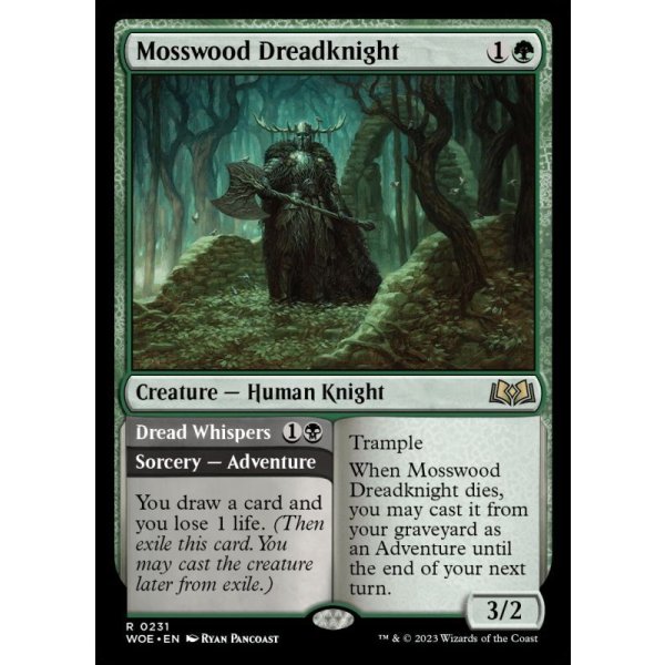 画像2: 苔森の戦慄騎士/Mosswood Dreadknight (2)