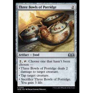 画像: 《三杯のおかゆ/Three Bowls of Porridge(0253)》【ENG】[WOE茶U]