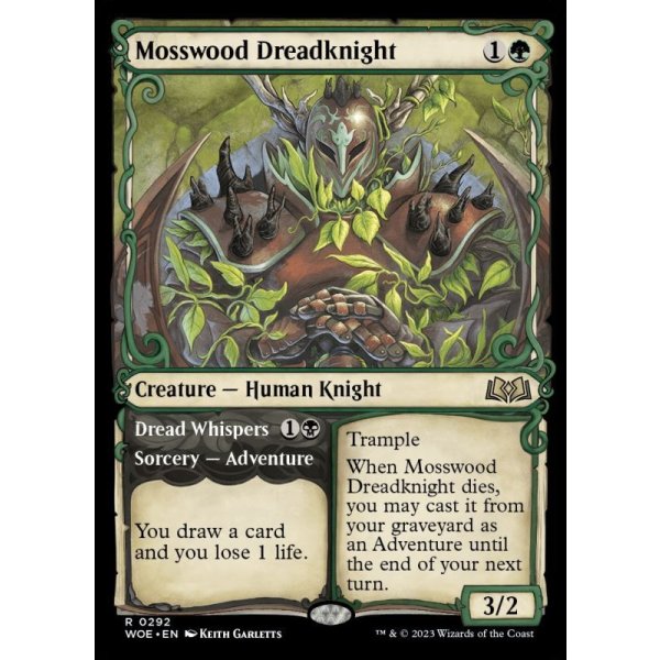 画像2: 苔森の戦慄騎士/Mosswood Dreadknight (2)