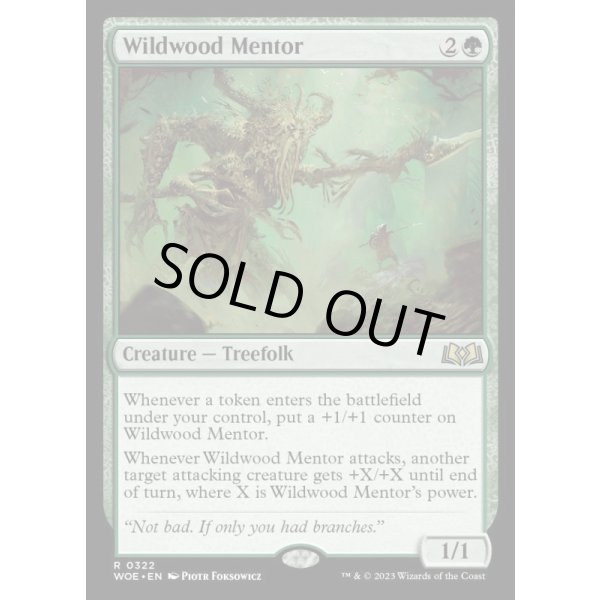 画像2: 僻森の師/Wildwood Mentor (2)