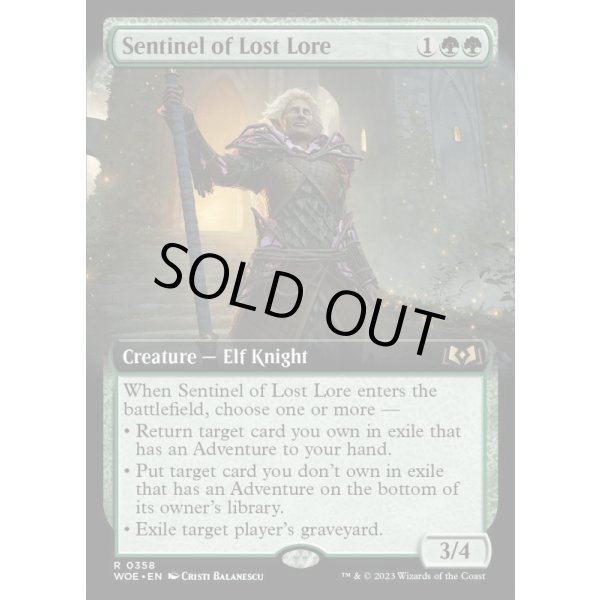 画像2: 失われし伝承の歩哨/Sentinel of Lost Lore (2)