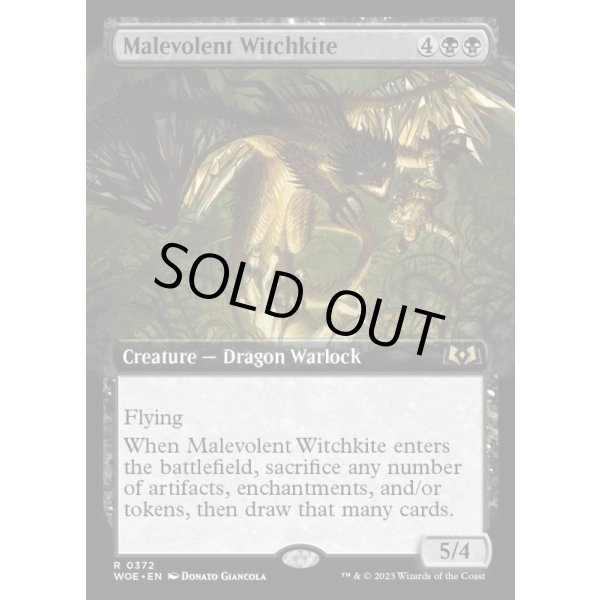 画像2: 邪悪なウィッチカイト/Malevolent Witchkite (2)