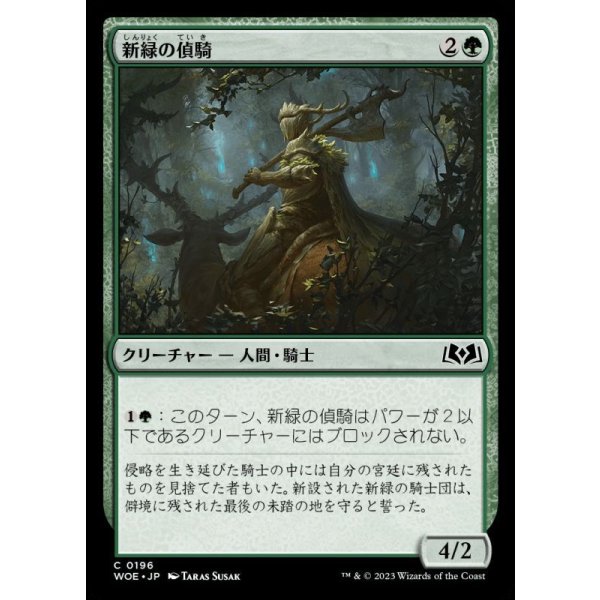 画像1: 新緑の偵騎/Verdant Outrider (1)
