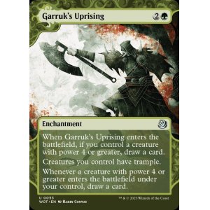 画像: 《ガラクの蜂起/Garruk's Uprising(0053)》【ENG】[WOT緑U]